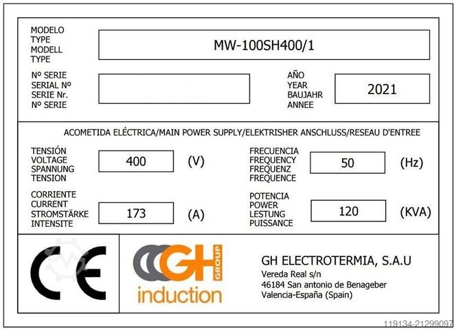 EMMEDI SVEISIMINE AF 100KW EMMEDI | GH INDUCTION HF WELDER 100KW