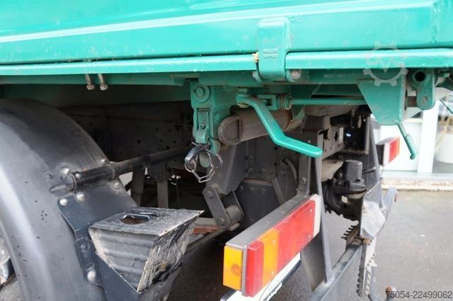 Camion basculante trilateral MAN Dreiseitenkipper MAN 7731 mit Kran