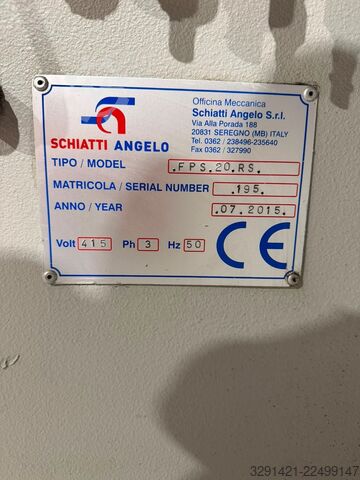 Gler slípvél Schiatti Angelo FPS 20 RS