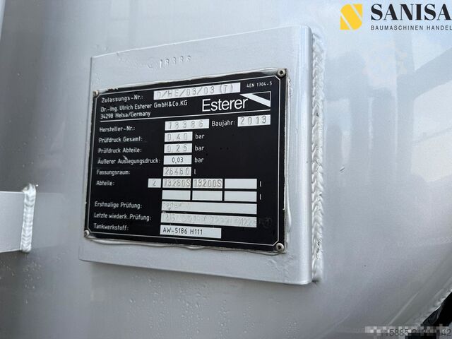 Kamion-cisterna Mercedes-Benz Actros 3241/Esterer/8x2/Disel+Benzin/ADR