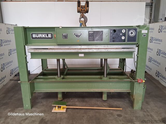Presse à placage BÜRKLE U 60