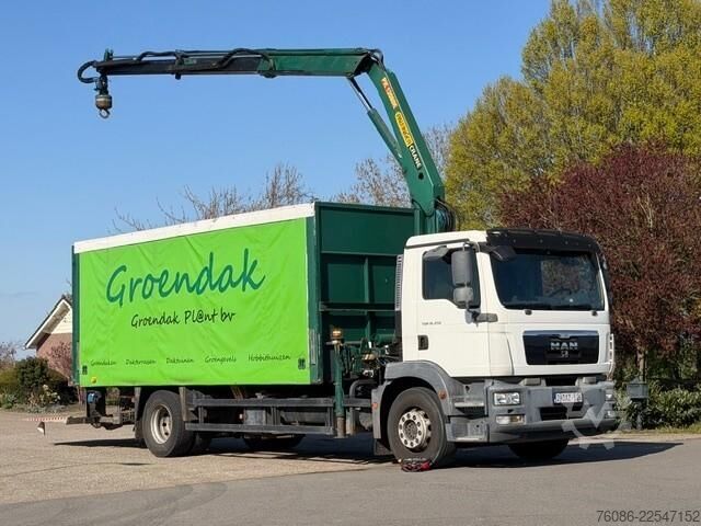 Автокран MAN TGM 19.250 KRAAN PALFINGER/SCHUIFKAP/LAADKLEP/S...