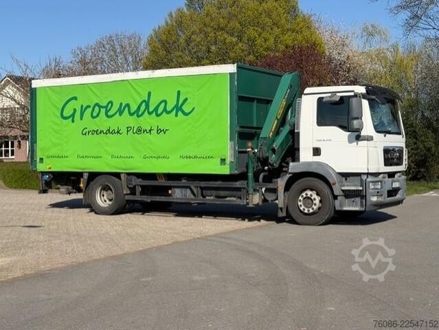 Автокран MAN TGM 19.250 KRAAN PALFINGER/SCHUIFKAP/LAADKLEP/S...