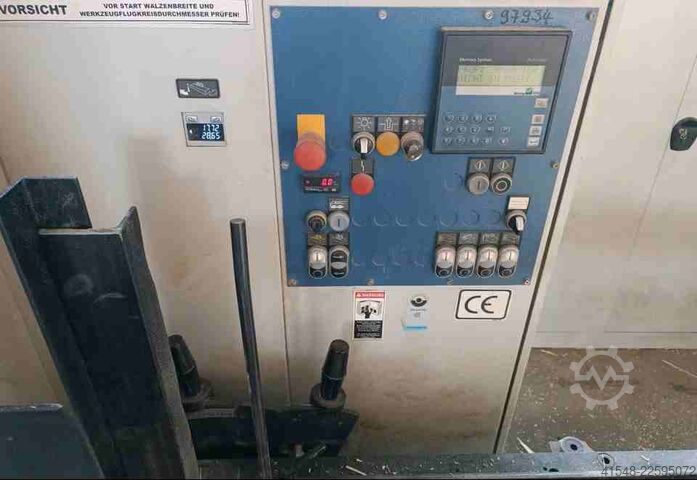 Автоматичний стругальний та фуговальний верстат із подаючим пристроєм Weinig Powermat 400