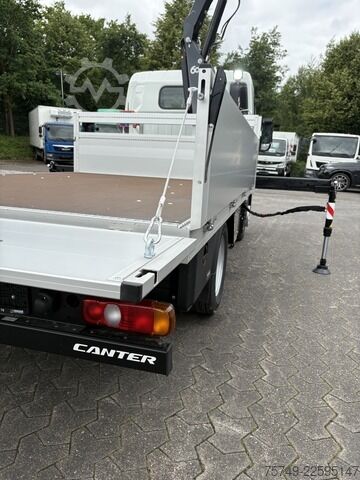 Sunkvežimis su kranu ir furgonu Fuso 3S15 Alu Pritsche 2.80m Ladekran Funk! sofort verfügbar!