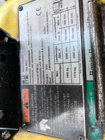 Forklift Hyster H2.0 XT 2000kg LPG heftruck