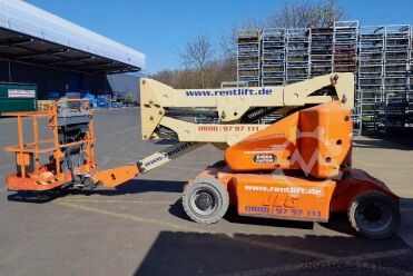 Plate-forme de travail télescopique articulée JLG E 400 AN Elektro 14,19 m