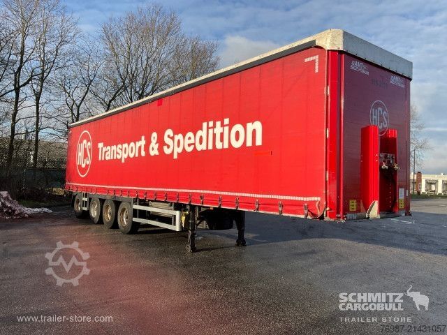 Otvorena poluprikolica sa ceradom  Curtainsider Standard Staplerhalterung