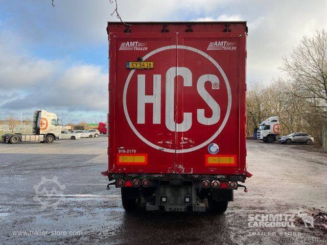 Otvorena poluprikolica sa ceradom  Curtainsider Standard Staplerhalterung