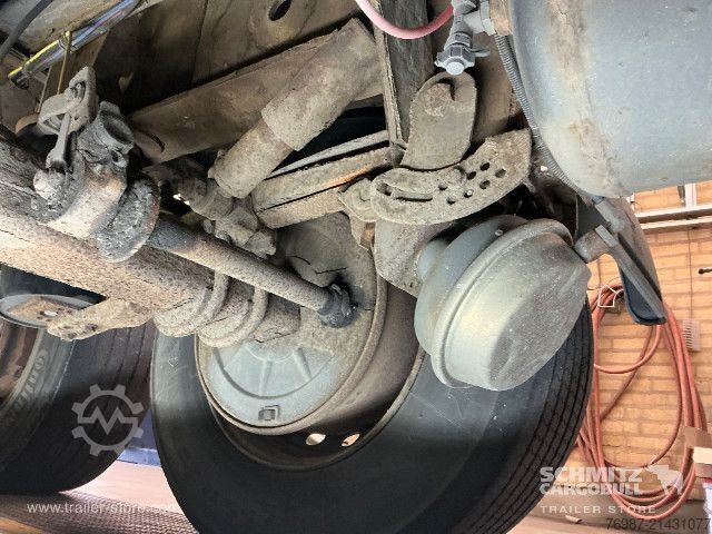 Sandučara poluprikolica Krone Trockenfrachtkoffer Standard Ladebordwand