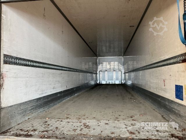 Sandučara poluprikolica Krone Trockenfrachtkoffer Standard Ladebordwand