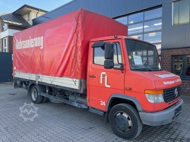 Schuifzeil bestelwagen Mercedes-Benz 814 D Vario mit LBW 4x2