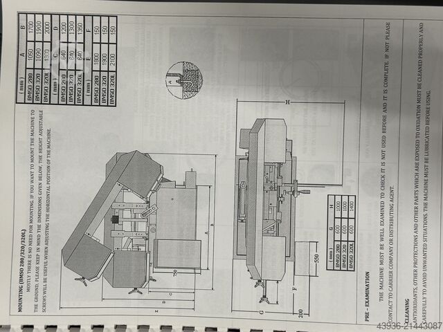 带锯床 BEKAMAK - BMSO 320 Bekamak BMSO 320