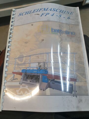 Glas-slijpmachine Battellino FP4