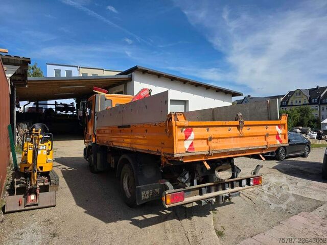 অন্যান্য IVECO 75E15 3-S-Kippoer Meilöer mit Fassi F50 Kran