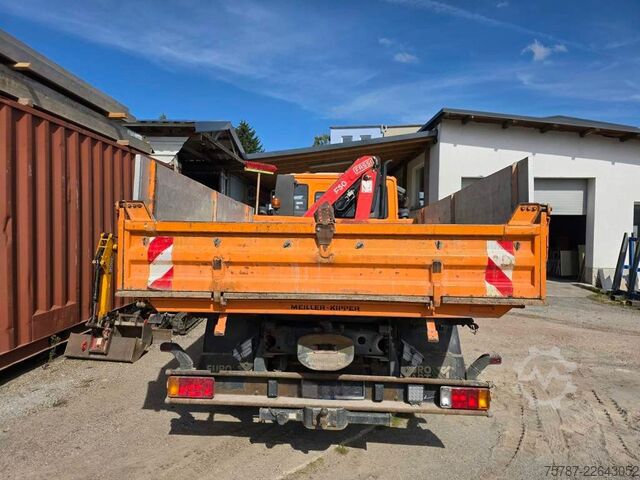 অন্যান্য IVECO 75E15 3-S-Kippoer Meilöer mit Fassi F50 Kran