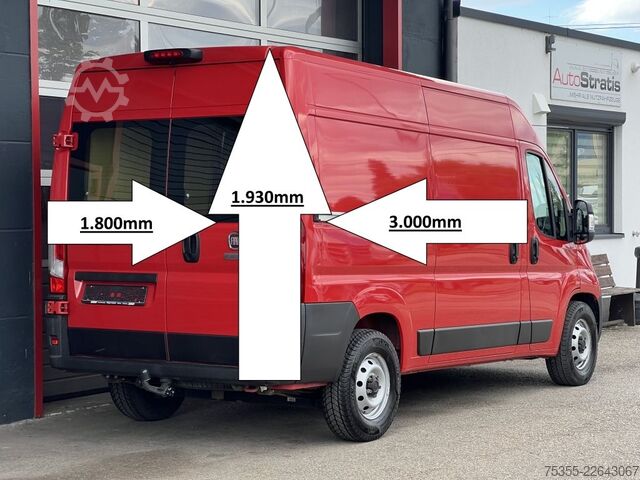 উচ্চ ছাদের ভ্যান FIAT Ducato 140 L2H2 Klima Tempomat Standheizung AHK
