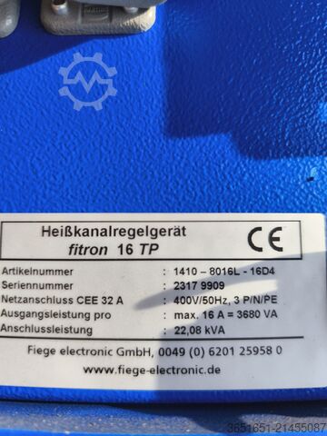 热流道控制器 fiege 8-fach Heißkanalregler