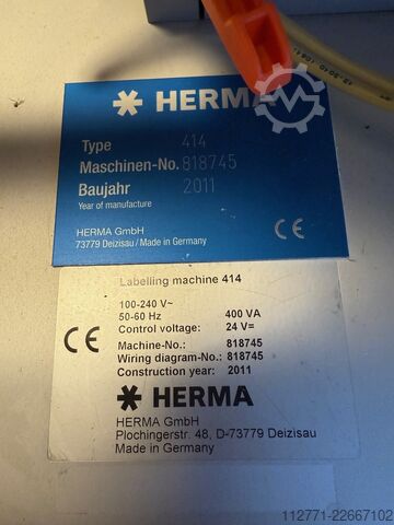  Herma Herma 414 - Print and Label machine