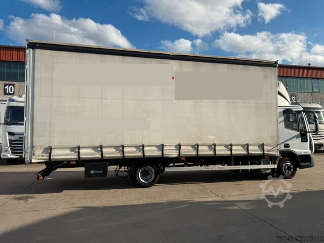 Xe tải thùng bạt phủ rèm IVECO EURO CARGO 75E18 *  * EDSCHA * 2,85 M HOCH