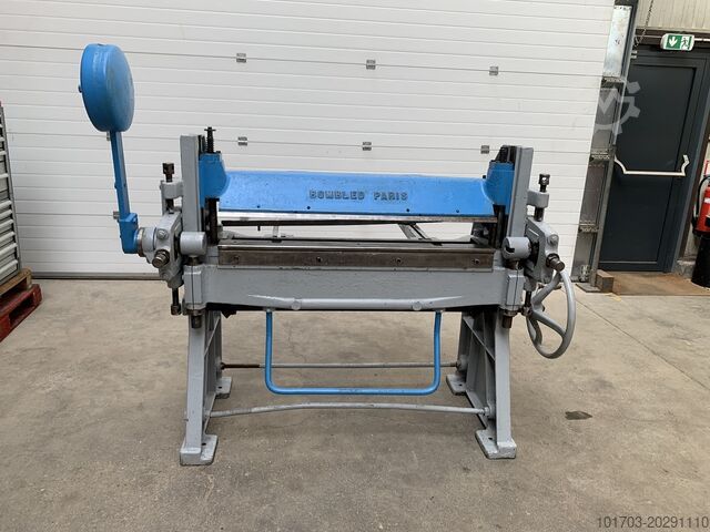 Pressa piegatrice manuale Bombled 250 B - 1000 x 2,5 mm
