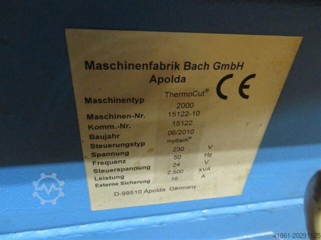 Plasmaskjæringssystem BACH ThermoCut