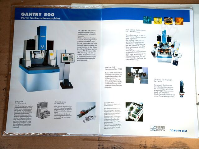 Máquina de electroerosão afundamento INGERSOLL Gantry 500