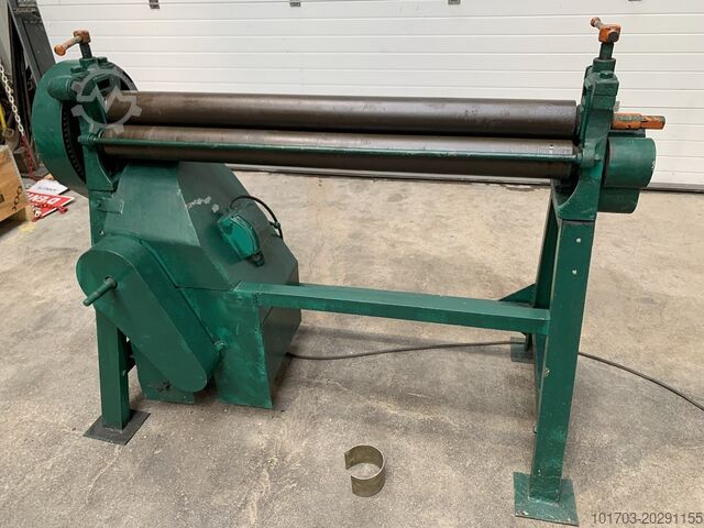 Elektrisk valsebøye-maskin Rouleuse électrique 3 rouleaux 1200 x 2 mm