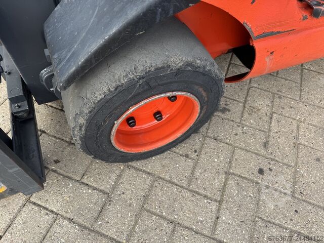 Linde H18T-03 trojitý stožiar 545 voľný zdvih bočný posuv 2002 6800 hodín LPG LINDE H18T-03 triplo 545 freelift sideshift 2002 6800uur LPG