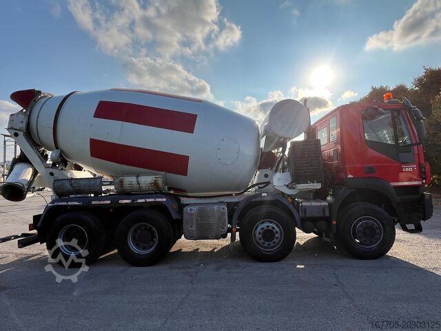 Camion malaxeur à béton Iveco Trakker 450