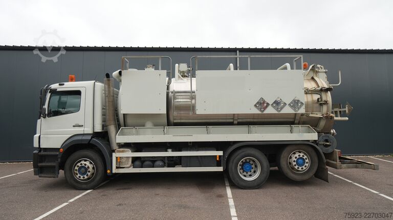 Imemisvahend Mercedes-Benz AXOR 2728 6x2 vacuum suck and pressure tank 206...