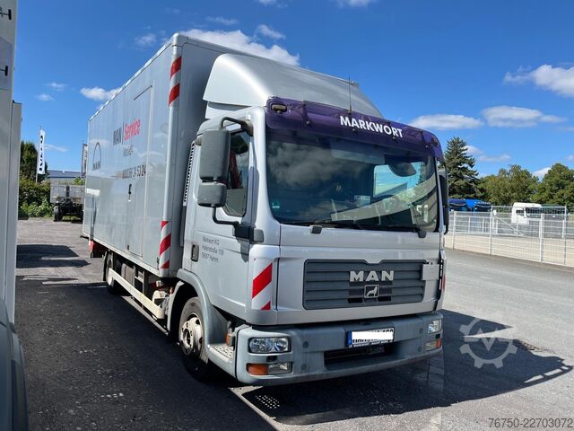 Kastiga kaubik MAN TGL 8.120 4x2 BL Koffer, LBW, Tür