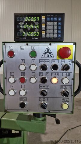 Konvensjonell fresemaskin TOS OLOMOUC FGS 25/32