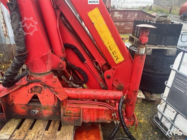 Máquina de carga e descarga Palfinger PK10500 Crane.
