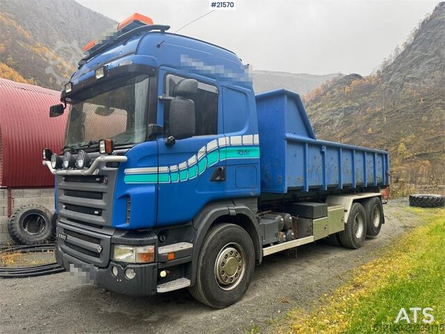 Hook arm system Scania R500 Hook truck w/ Box.