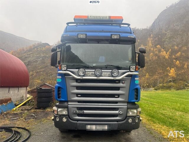 Hook arm system Scania R500 Hook truck w/ Box.