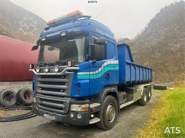 Hook arm system Scania R500 Hook truck w/ Box.