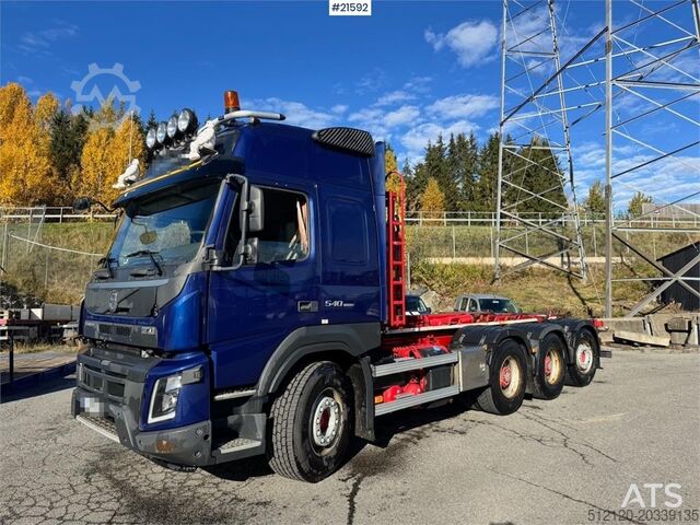 Hook arm system Volvo FMX540 8x4 Hook Truck.