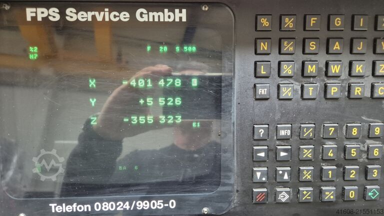 CNC verktygsfräsmaskin - Universal DECKEL FP 3 A