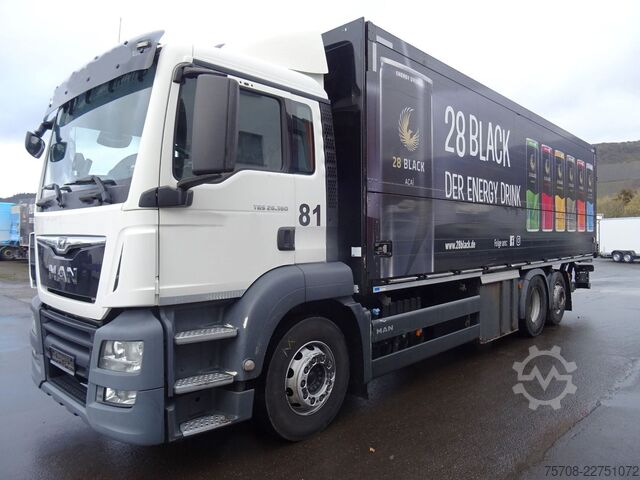 משאית משקאות MAN 26.360 TGS*Schwenkwand*20 Pal*Lift/Lenk*2,5t LBW