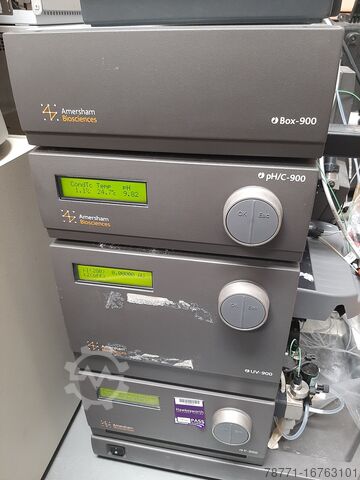 FPLC-järjestelmä Amersham Biosciences Purifier