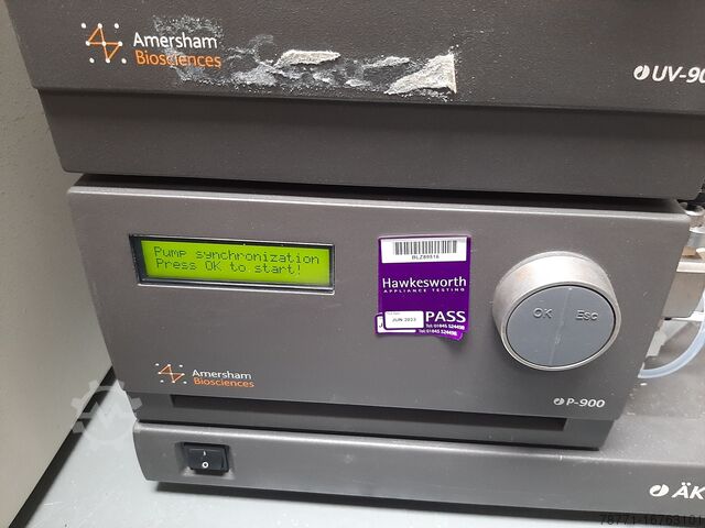 FPLC-järjestelmä Amersham Biosciences Purifier
