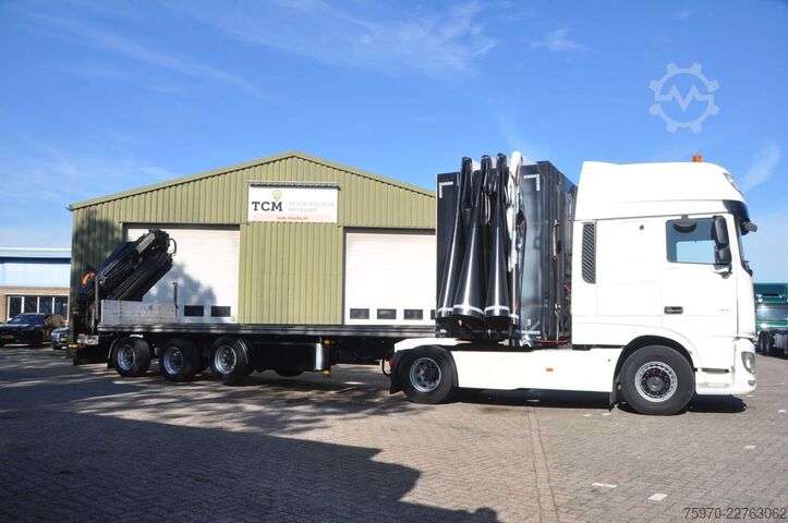 Standard-SZM DAF XF 460 DRACO SCHUIF OPBOUW + PALFINGER PK 29002...