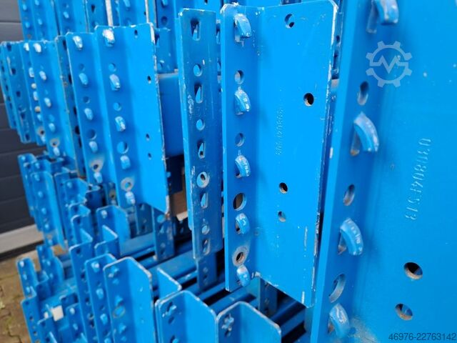 3,300 mm / Channel: 100 x 50 mm / blue / 5 support brackets Dexion Speedlock P90 Palettenregaltraverse Traverse Regal