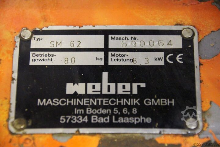 Podni rezači Weber SM 62