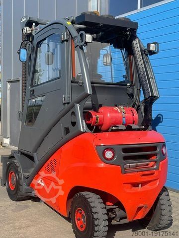 Wózek widłowy z ładowarką czołową LINDE H 35 T - 4745 h - Seitenschieber neu -