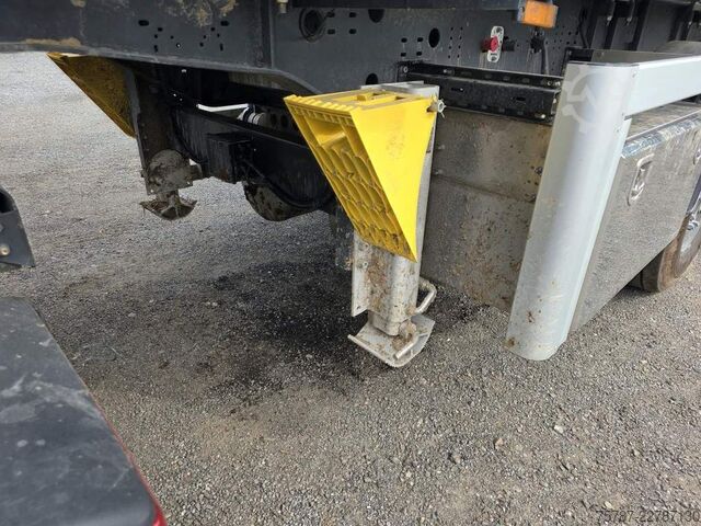 Tanker semitrailer D-TEC Jansky Schwarte TSA, Edelstahl, 30.000 L,Unfall