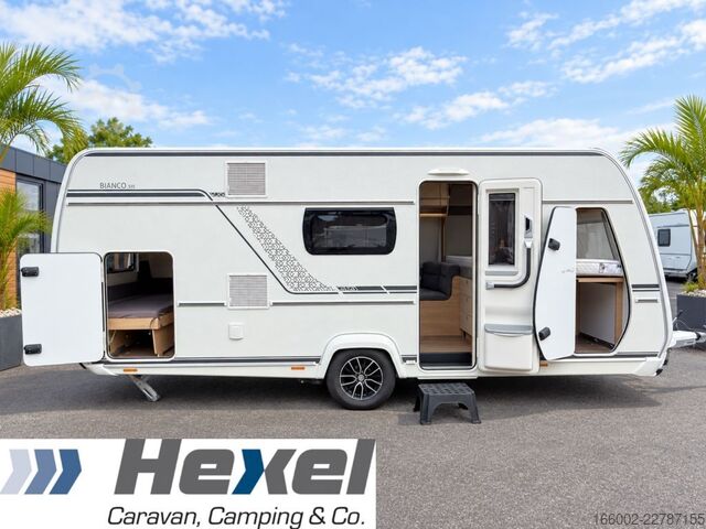 Caravana FENDT Bianco Activ 515 SKF 2000 kg 2x Garage vorne/hin