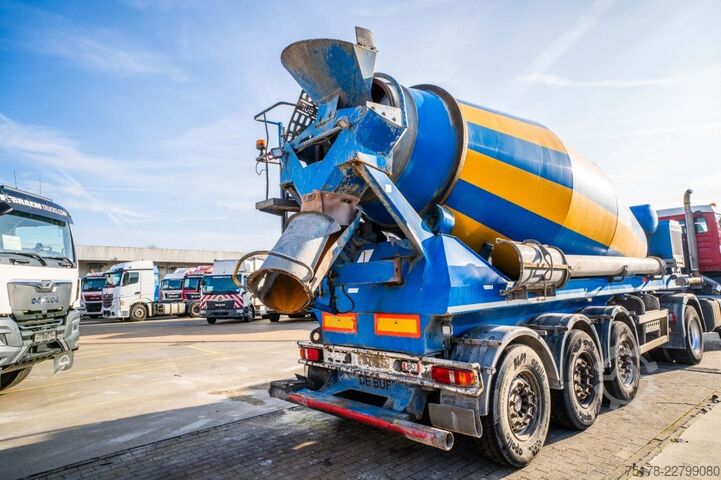 Liquidificador DE BUF BETON MIXER/MISCHER/MALAXEUR-12M3-2020-MOTOR/MO...