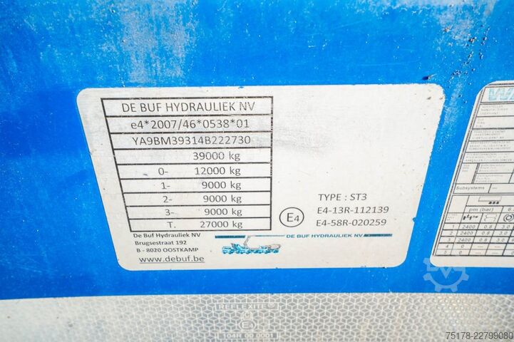 Liquidificador DE BUF BETON MIXER/MISCHER/MALAXEUR-12M3-2020-MOTOR/MO...